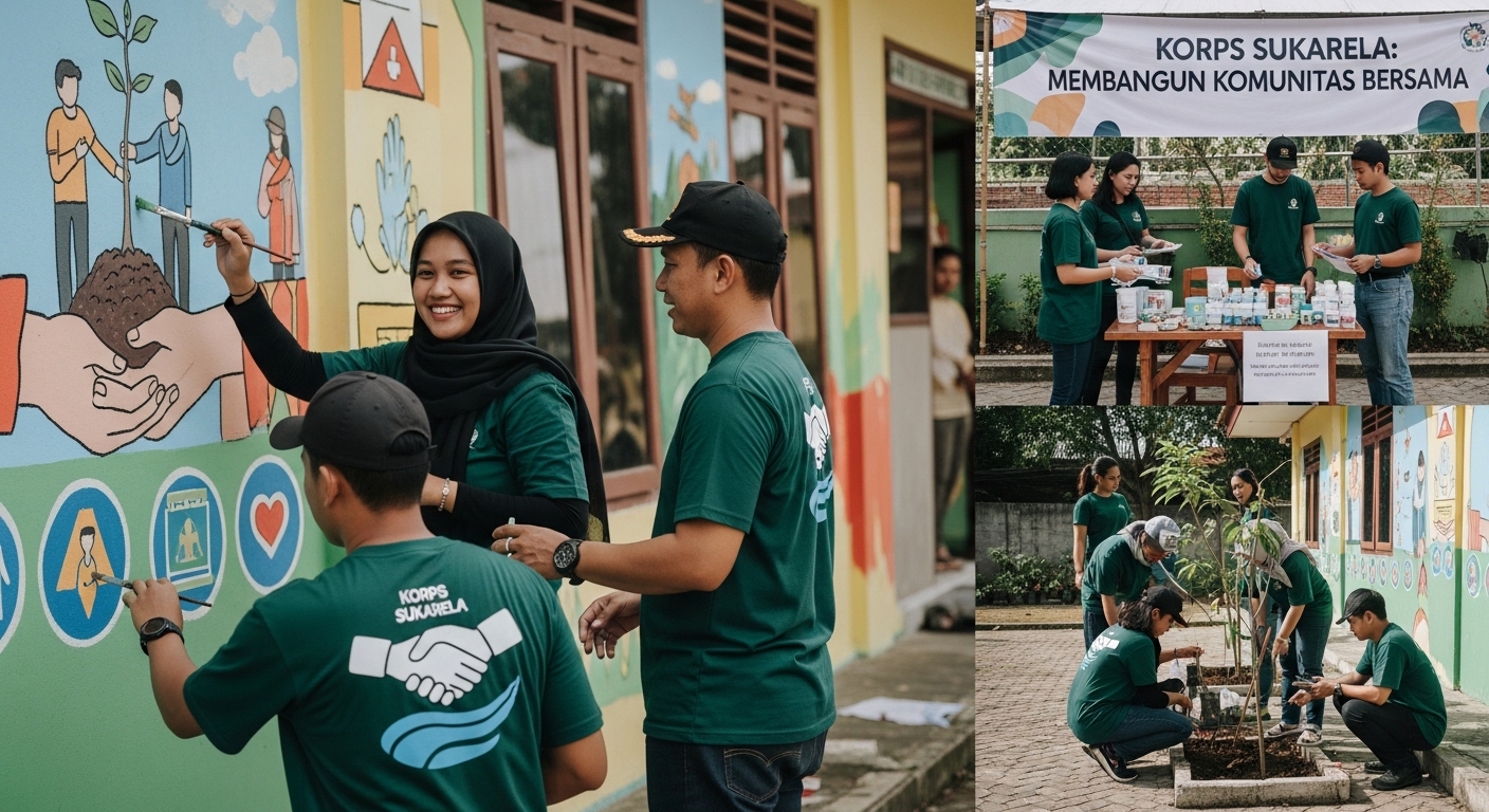 Korps Sukarela: The Role of Volunteer Corps in Community Development