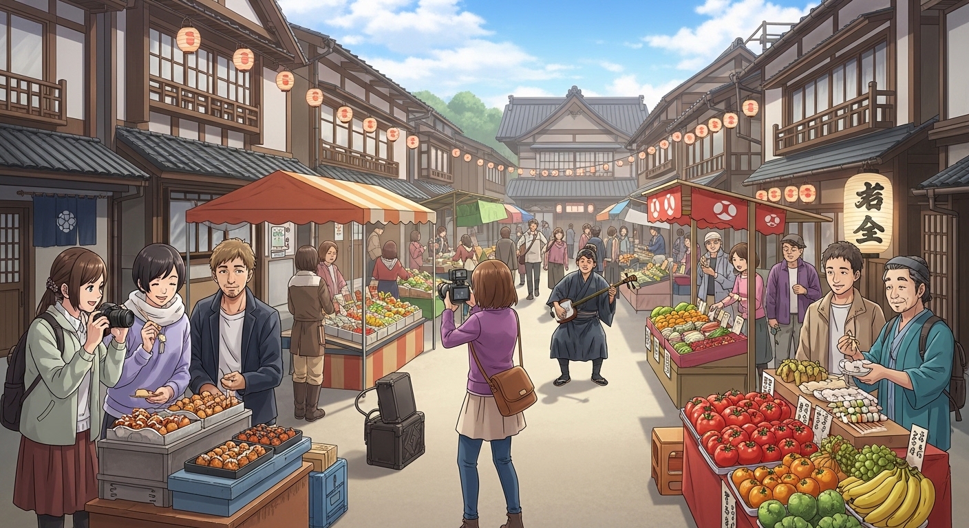 A Day in Nomurano: Local Wonders and Culinary Delights