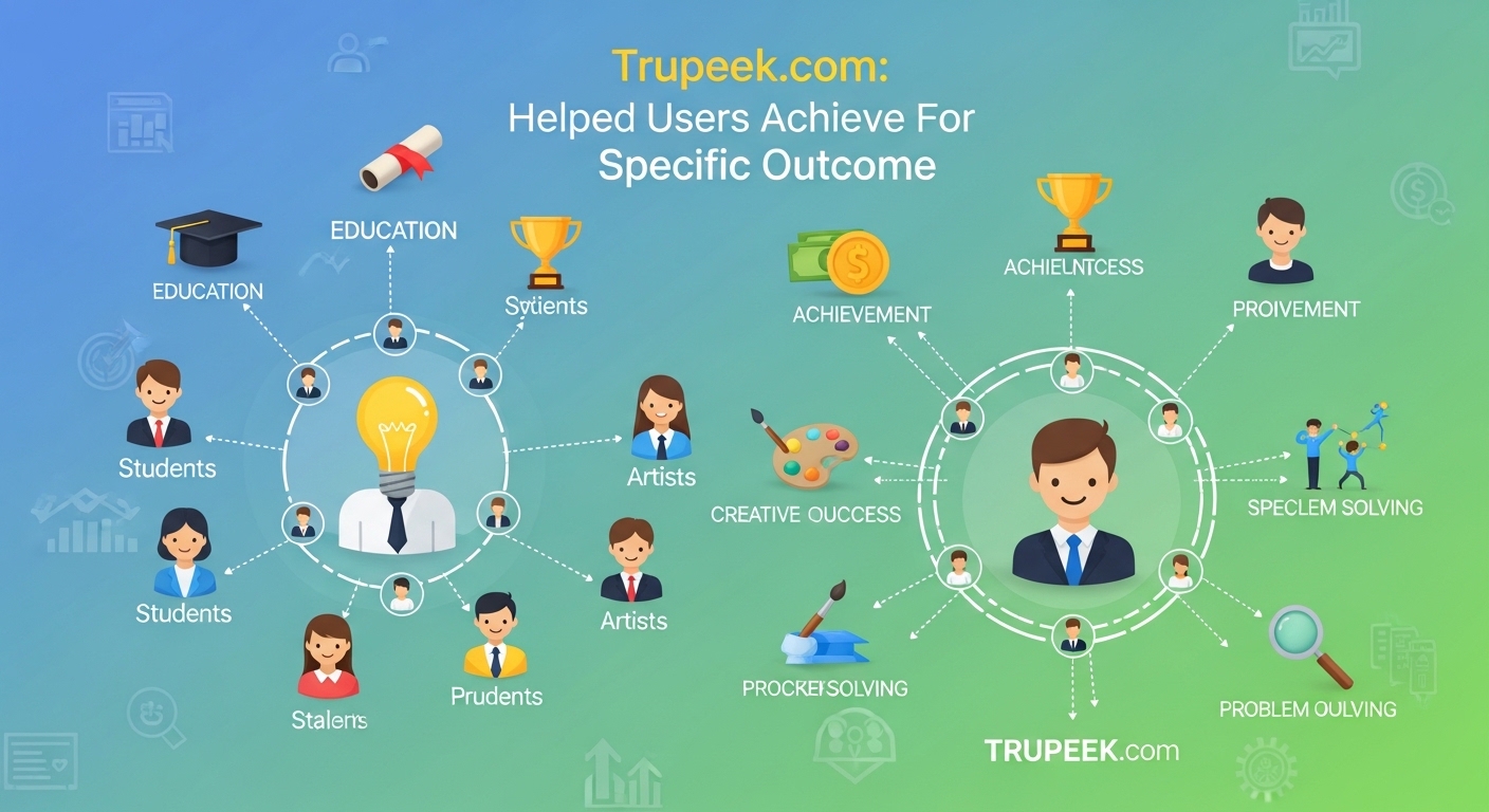Trupeek com: Helped Users Achieve For Specific Outcome